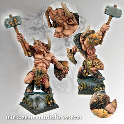 28mm/30mm Minotaur Warrior #1