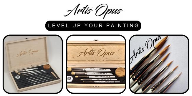 Artis Opus Brushes - Level Up Your Painting