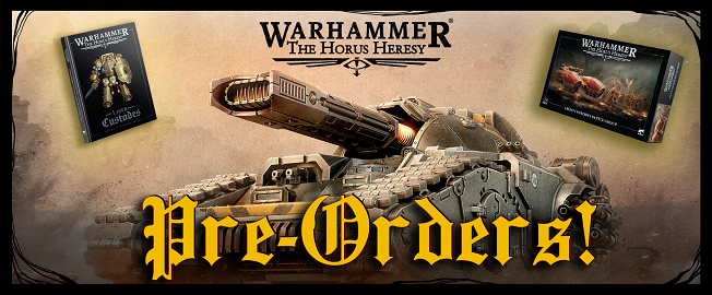 New Custodes Release Horus Heresy Warhammer 40k