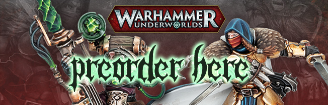 Warhammer Underworlds 2024 New Warbands and Reboxes