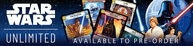 Star wars unlimited pre order now 