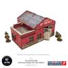 WW2 Normandy Garage with Petrol Station Prepainted