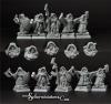 Dwarven Female Warriors 5 minis set (5)