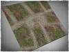 Cobblestone Streets - 3x3 Cloth Mat with Malifaux Zones