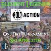 Element Legends Bolt Action Sat 27th April