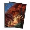 MTG: Bloomburrow 100ct Deck Protector Sleeves Green