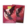 UNIT Dragon Shield Valentine Dragon 2024 Brushed ART Sleeves - Standard Size (100)