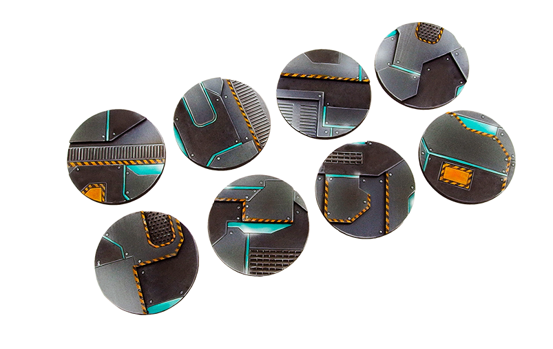 Daedalus Gate Base Topper Round 40mm (8)