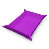 Vivid Magnetic Foldable Dice Tray - Purple