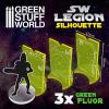 SW Legion Silhouette - Fluor Green 2
