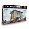 CONCRETE BLOCKS KIT 1/35 Scale