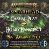 AoS Spearhead Casual Play + Hobby Hang Out Aug 17th