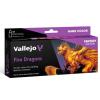 Game Color Set - Fire Dragons (x8)