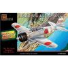 Japanese Air Force A6M2 Model 21 Zero Fighter Aircraft (Snap Kit)