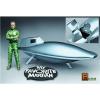 My Favourite Martian Uncle Martin Figure & Spaceship (Pre-Built)