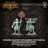 Houseguard Riflemen Officer & Standard Bearer