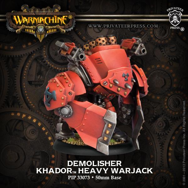 Heavy Warjack - Demolisher /Devastator /Spriggan