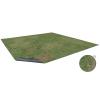 Grassy Fields Gaming Mat 2x2 - Grid