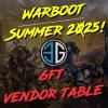 6FT TABLE - WARBOOT SUNDAY 15TH JUNE