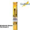 GodHand Brushwork Deluxe Flat Brush S Made In Japan # GH-EBRSDP-HIS