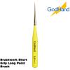 GodHand Brushwork Short Grip Long Point Brush Made In Japan # GH-EBRSYP-LGM