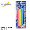 GodHand Acrylic FF Board (Set Of 5) Made In Japan # GH-FFA-15