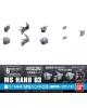 BUILDERS PARTS HD 1/144 MS HAND 03 (E.F.S.F. small)