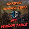 6FT TABLE - WARBOOT SUNDAY 21st JUNE 2026