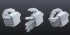 Builders Parts Hd 1/100 Ms Hand 02 (zeon)