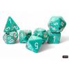 Chessex - Mega-Hedral 7 Dice Set - Marble Oxi Copper