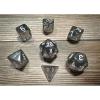 Chessex - Translucent Polyhedral 7 Dice Set - Smoke & White