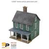 Epic Black Powder - 15mm North American Planked House with Porch