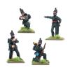 Black Powder - Crimean War British Rifle Brigade Command (Shakos)