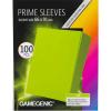 UNIT Gamegenic Prime Sleeves Lime 66x91 (100 ct.) 2