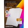 UNIT Gamegenic Board Game Sleeves 7 Wonders Clear Matte (100 ct.)