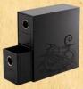 Dragon Shield Fortress Card Drawers Vertical-2 - Black
