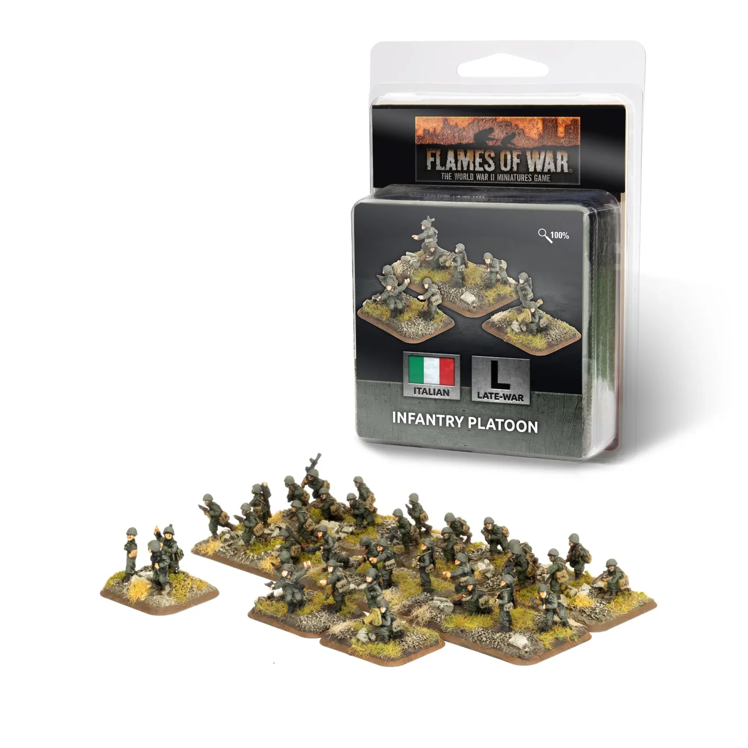 Infantry Platoon (IT702 + extras - 32 figures in total)