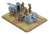 75mm mle 1897 gun, with two guns, 75mm Artillery Battery