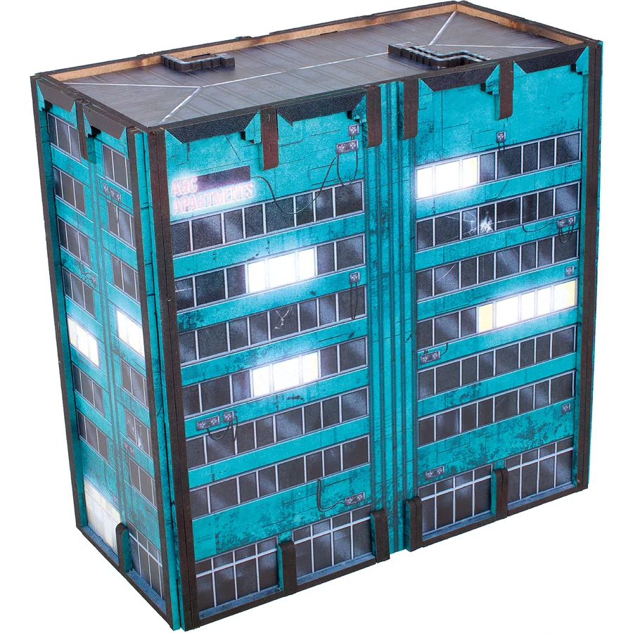 Apartment Block B: Teal