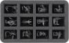 HS050A072 Feldherr foam tray for Necrons - 12 compartments