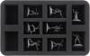 HS050A036 Feldherr foam tray for Marvel Crisis Protocol - 10 compartments