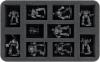 HS050A048 Feldherr foam tray for BattleTech - 10 Mechs