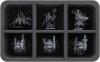 HS075A026 Feldherr foam tray for Adeptus Mechanicus - 6 compartments