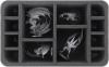 HS075A028 Feldherr foam tray for Soulblight Gravelords - 12 compartments