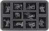 HS050A057 Feldherr foam tray for Adeptus Custodes - 10 compartments