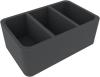 HS100A004 Feldherr foam tray for Dungeons and Dragons - 3 miniatures