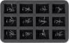 HS040A026 Feldherr foam tray for Ynnari - 12 compartments