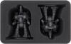 HS105A001 Feldherr foam tray for Adeptus Titanicus: 2 Warbringer Nemesis Titans