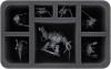 HS080A003 Feldherr foam tray for Chaos Space Marines - 7 compartments