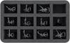 HS040A027 Feldherr foam tray for Drukhari - 12 compartments